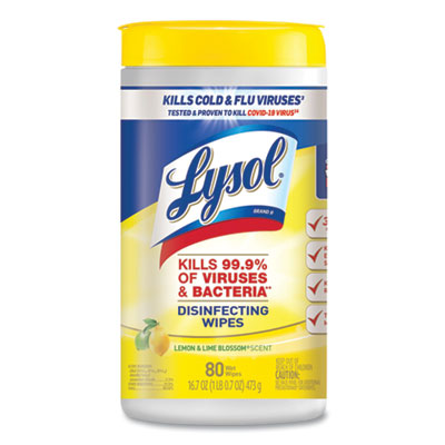Lysol Disinfecting Wipes - Cleaning Chemicals
